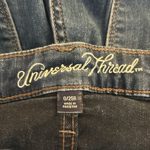 Universal Thread Medium Wash High Rise Skinny Jeans Size 25 - Picture 7 of 9